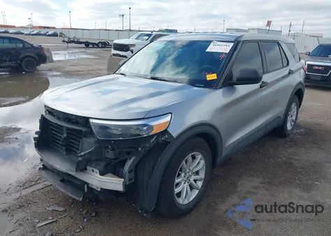 2021 Ford Explorer z USA, uszkodzony, nr VIN 1FMSK7BH0MGA30414